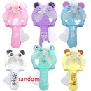 Manual Hand Press Animal Shape No Battery Mini Fan Kids Handheld PortableS Gw