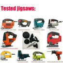 Percussion Massager Attachment Tips 6 BEST SIZES HEAVY DUTY w/ Robs Worx-jiigsaw