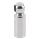 100xSilver Plated Barrel Bead Leather Cord ends caps Jewelry findings 6x2mME