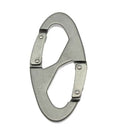 8-shaped Aluminum Carabiner Snap Clip Hook Keychain Hiking Bottle Buckle