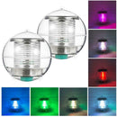 Colorful LED Solar Floating Light Underwater Swimming Pool Decor Ball Lamp
