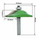 8Mm Shank 2-1/2 inch Raised Panel Router Bit Door Window Cove Line Milling  A9F3