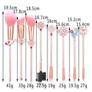 8pcs Cartoon Makeup Brushes Kit Blush Eyeshadow Face Cosmetic Pens (1) A