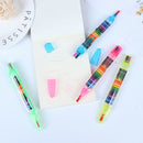 Children Painting Toys 20 Color Wax Crayon Funny Pastel Kid Pen Random Colo Hn