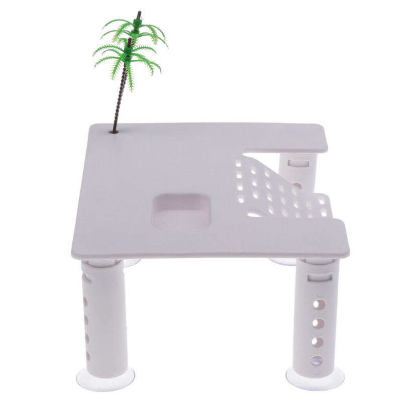 Turtle Basking Platform Aquatic Tank Habitat Dock for Reptiles & Amphibians
