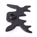 Billiards Cue Rack Bridge Head Cross Antlers Rod Stick Frame Pole Holder