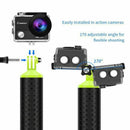 Floating Hand Grip Waterproof Handle Water Sport Pole Diving Stick Monopod,