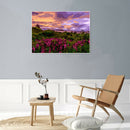 DIY Digital Painting By Numbers Sea Flowers Canvas Picture Home Decor Gift