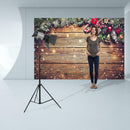 Christmas Theme Backdrop Photography Background Cloth Photographic Props Decor