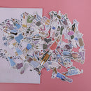 100Pcs/pack lovely girls stickers scrapbook DIY diary albums notebook dec M&E