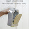 Wall-Mounted Toilet Brush Set Vented Stainless Steel Bathroom Bowl Cleaner G2R6