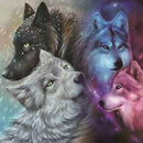5D Diamond Painting Kit,Wolf Full Drill Diy 5D Diamond Paintings Rhinestone