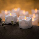 Pack of 12 Remote New Year Candles,Battery Powered Led Tea Lights Easter Can Ew