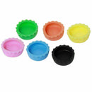 6X Colorful Cute Silicone Lids Reusable Bottle Cap Beer Wine Savers M1I7 N0N8