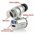 New Pocket Eye Magnifying Coins Glass Microscope Loupe Loop Magnifier Jewelry