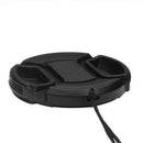 52mm New Center pinch snap on Front Lens Cap Protect Cover for Canon Nikon Sony/