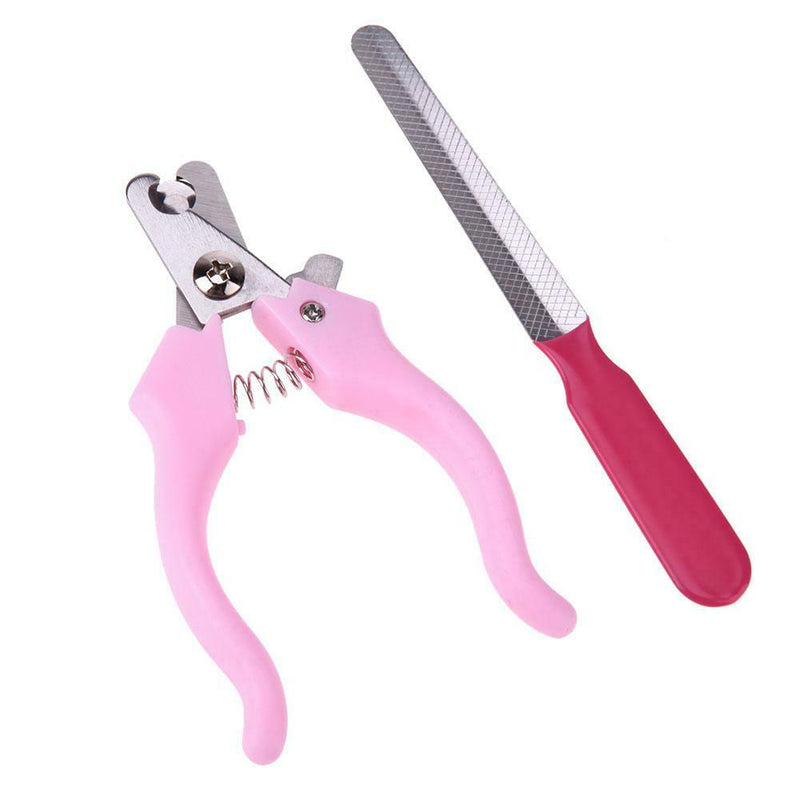 Pet Nail Claws Scissor Stainless Steel Pet Dog Cat Nail Toe File Clipper