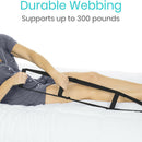 Sitting Hoist Black Bed Ladder Pull Up Assist Device for Elderly Senior