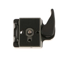 Aluminum Quick Release Plate Clamp 1/4'' Screw Adapter Fit for Bogen 3157N,
