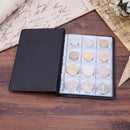 120 Coin Bitcoin Holder Collection Round Storage Money Penny Pocket Album Book