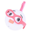 1Pc Cute glasses chickens car antenna pen topper aerial eva ball decor toME