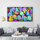 5D DIY Full Drill Diamond Painting Happy Easter Egg Cross Stitch Embroidery