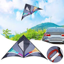 Triangle Kite + 30M Line Weifang Kite Outdoor Sport Fly to Easy Favor