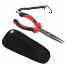 Fishing Pliers Long Nose with Floating Fish Gripper, Needle Nose Pliers Erg H7U5