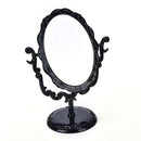 Girl Desktop Rotatable Gothic Rose Makeup Stand Mirror Black Butterfly M&O