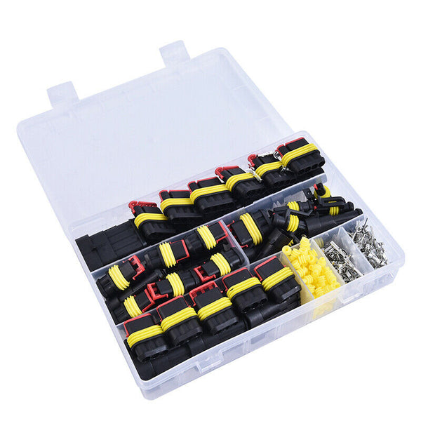 352pcs HID Waterproof Connectors 1/2/3/4 Pin 26 Sets Car Electrical Wire  PS Hn