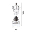 Stainless Steel Salt & Pepper Grinder Mill Kitchen Condiment Bottle Salt Shaker