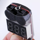 Professional BX100 1-8S Lipo Battery Voltage Tester Low Voltage Buzzer Alarm/