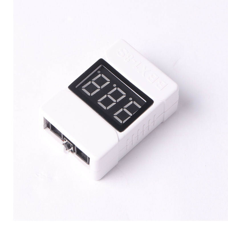 3.6-32VLED Volt Meter Lipo Battery Voltage Tester 1S-8S Low Voltage Buzzer Alarm