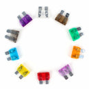 100Pcs Standard Auto Car Assorted Blade Fuse Sets Assortment Kits 2A-35A W/ Box
