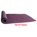 6Mm Tpe Non-Slip Yoga Mat Suitable For Fitness Tasteless Sports Mat Yoga Ba
