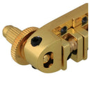 Roller Saddle Bridge with Posts and Spanner For Electric Guitar Golden R3A7