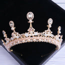 Baroque Crystal Rhinestone Wedding Crown Headband Bridal Tiara Party Queen G Kw
