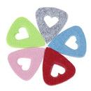 10Pcs Ukulele felt picks plectrum personalized ukelele accessories use â„–[