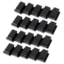 50pcs Adhesive Car Wire Tie Clips Cord Fixer Organizer Clamps Line Holders