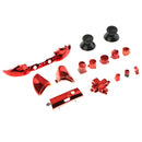 15 Lot Red Thumbstick Cap Thumb Grip Cover Trigger Bumper ABXY D-pad Mod Buttons