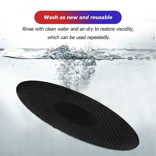 Car Dashboard Mat PU Anti-slip Sticky Phone Perfume Pad Car Gadget Styling #SFD