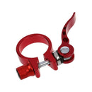 Bike Bicycle Quick Release Seat Post Seatpost Clamp Aluminium Alloy Red 31.