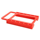 2.5 to 3.5 Inch SSD Notebook HDD Hard Disk Mounting Adapter Dock Holder Red