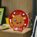 DIY Diamond Painting Elk Cross Stitch Embroidery Light Kit Decor (HD52)