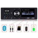 Car Digital Media Receiver Radio with Built-In Bluetooth and USB Control fo