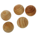 Natural Insect Repellent Moth-proofing Camphor Wood Ball 5 Pcs X7W4