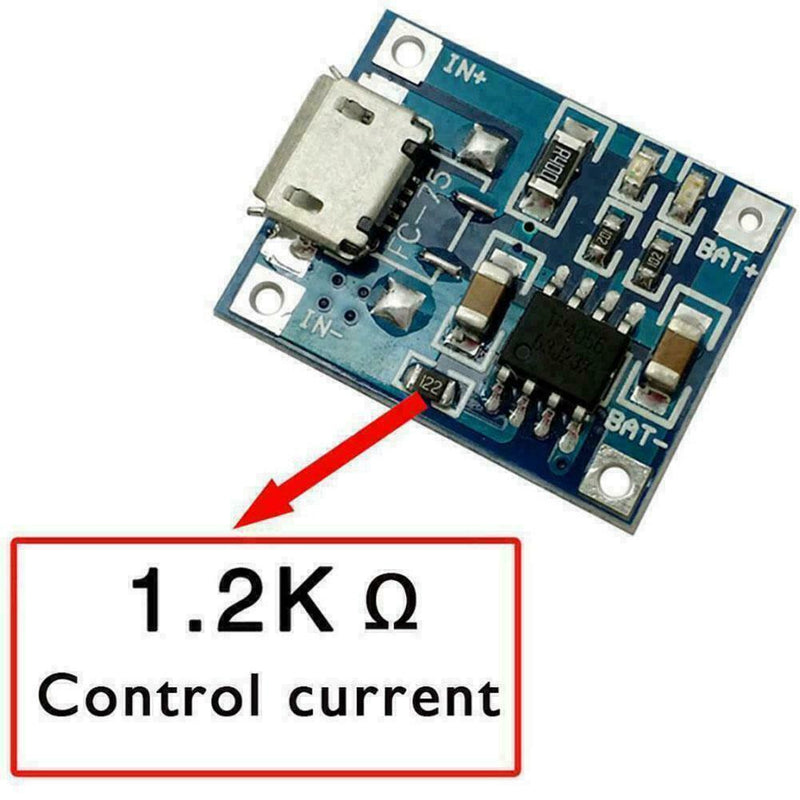 5V 1A Micro USB 18650 Lithium Battery Board Charger Function Module Protect Y8W7