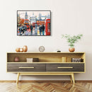 5D Diamond Painting DIY Streetscape Full Drill Embroidery Kit (WLL1368) A