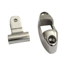 Boat Bimini Top Rotate Deck Hinge Marine Grade 316 Stainless Steel W Rubb OPR