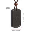 Energy Power Pendant Scalar Quantum Necklace Emf Protection Bio Science Black